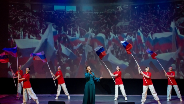 18 марта прошёл праздничный концерт «Крым - это мы!», посвящённый десятилетию воссоединения Крыма с Россией!